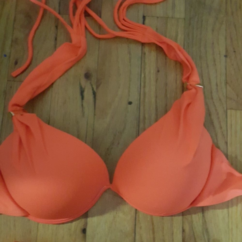GODDESS ENHANCER PUSH UP BIKINI padded Orange sexy - Picture 2 of 5